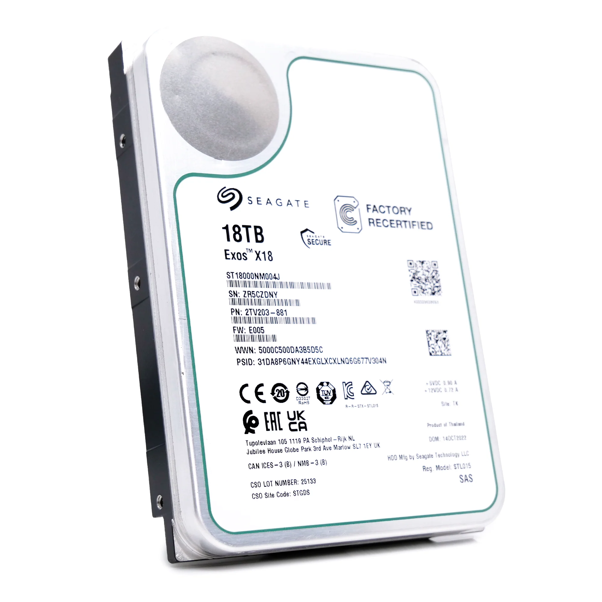 18TB Seagate Exos